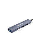 Honeywell HC000016 Type-C To 4 Port USB-A Hub Mavi