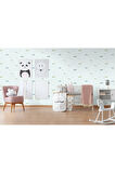 Gökyüzünde Uçak Detaylı Çocuk Odası Duvar Kağıdı - Adakids 8907-2 Duvar Kağıdı 10.6 m2