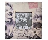 MyVirtus Decotown Marilyn Monroe Tasarım Ahşap Resim Fotoğraf Çerçevesi