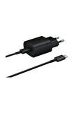 Samsung EP-TA800X 25W USB-C ŞARJ ALETİ SETİ - SİYAH ( TÜRKİYE GARANTİLİ)