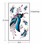 Tattoo Üç Boyutlu Dövme Geçici Dövme 