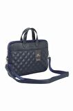 Case Club Macbook Air Pro 13.3" & 14" Inç Uyumlu Lacivert Laptop Evrak Çantası