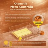 Fx100 Tam Otomatik Kuluçka Makinesi 100 Yumurta Kapasiteli | Yeni Nesil Halandırma | Otomatik Su Sistemi | Dijital Isı Ve Nem Kontrolü