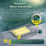 FX64 Model Tam Otomatik Kuluçka Makinesi Yeni Nesil Havalandırmalı Sulu Sistem