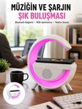 Yeni Nesil Bluetooth Hoparlör Speaker 5.0 Taşınabilir G Şeklinde Powerbankli Yeni Nesil