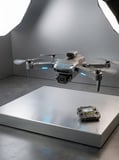 Katlanabilir Çift Kameralı Drone Uzaktan Kumandalı Hava Aracı