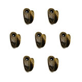 Büyük Tekli Fincan Askı, Dekor Askısı - Antik, 100 Adet, 12x23x30 Mm