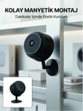 Mini Wi-Fi Güvenlik Kamerası A9 HD Görüntü Hareket Algılama ve Uzaktan Canlı İzleme