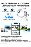 Ip Kamera 2+2 Mp 4mp 1080p Ultra Hd Hareketli Sensör Dış Ortam Ip Kamera Speed Dome Akıllı Ip Çift Kamera