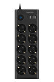 Ftr14 Type-c Girişli Akım Korumalı 10’lu Priz, 3 Usb