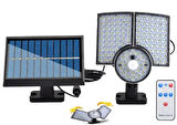  112 Led Güneş Enerjili Kumandalı 3 Çalışma Modlu Çift Başlıklı Iç Veya Dış Mekan Sarkıt Solar Led
