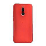 Gpack Xiaomi Redmi 8 Kılıf Premier Silikon Esnek KorumaNano Glass