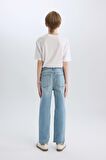 DeFacto Erkek Çocuk Straight Fit Düz Paça Cepli Basic Düz Jean Pantolon C3697A824WNNM39