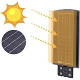 90w Solar Sokak Lambası - Solar Armatür - Güneş Enerjili Bahçe Lambası Uzaktan Kumandalı ct4692