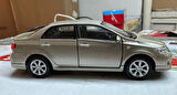 Oyuncak Metal Model Araba 1/36 Çek Bırak 2009 Toyota Corolla Açık Kahve