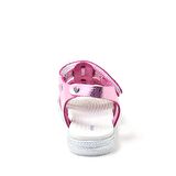 Artico Bellini Vaketa Hakiki Deri Fuşya Pembe Kız Bebek Çocuk Sandalet