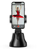 360° Smart Otomatik Yüz Takip Sistemli Telefon Tutucu - Telefon Tripodu Bluetoothlı Akıllı tripod