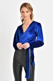 KADİFE ANVELOP BLUZ 