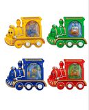 Oyuncak Suda Halka Geçirme Oyunu Su Atarisi Tren Temalı 13x10cm.