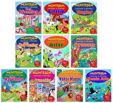 Parıltı Muhteşem Çıkartmalar ve Aktiviteler Serisi 10 Kitap