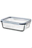 IKEA 365+ 1,0 Lt 21x15x7 Cm Dikdörtgen Kapaklı Saklama Kabı Cam - Plastik