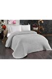 Evlen Home Embos Çift Kişilik Emboss Battaniye Gri 230 x 240 cm