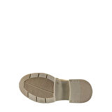  Disparita 257003 Hakiki Deri Loafer Kadın Ayakkabı Tokalı Fırfırlı