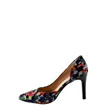  Hobby 27448 Baskılı Deri Stiletto Kadın Ayakkabı