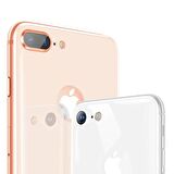 Bufalo iPhone 7/8 Kavisli 4D ARKA GÖVDE Cam Ekran Koruyucu Beyaz