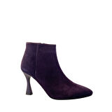 Hobby 261981S Hakiki Süet Kadın Topuklu Bot