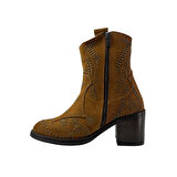 Albini 26104752 Hakiki Nubuk Deri Kadın Bot 