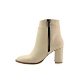 Albini 2610668 Hakiki Deri Kadın Topuklu  Bot 