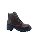 Albini 2630Z1050 Hakiki Deri Kadın Topuklu Bot 