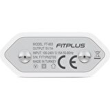 Fitplus Ft-803 Lightning Hızlı Şarj Aleti Beyaz