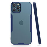 iPhone 12 Pro Max Kılıf Platin Matte Silikon Arka Kapak