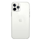 FitCase iPhone 11 Pro Max Kılıf Kamera Korumalı Silikon Şeffaf Arka Kapak