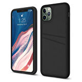 FitCase iPhone 11 Pro Max Kılıf Proda Deri Çift Kartlık Cepli Kapak