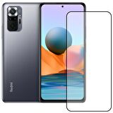 Bufalo Xiaomi Redmi Note 10 Pro Ekran Koruyucu 9D Temperli Cam - Siyah