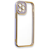 iPhone 13 Pro Kılıf Lazer Lens Kamera Çerçeveli Kapak