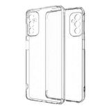 FitCase Samsung Galaxy A04s Kılıf Kamera Korumalı Silikon Şeffaf Arka Kapak