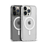 iPhone 12 / 12 Pro Kılıf Magsafe Özellikli Şeffaf Silikon Kapak