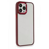 iPhone 14 Pro Kılıf Luna Lens Kamera Çerçeveli Silikon Kapak