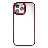 iPhone 14 Pro Kılıf Luna Lens Kamera Çerçeveli Silikon Kapak
