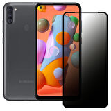 Samsung Galaxy A11 Hayalet Privacy Gizli Seramik Mat Ekran Koruyucu