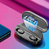 HEPU HP622 TWS Kablosuz Kulak İçi Bluetooth Kulaklık Siyah