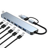 HEPU HP-B03 7in1 USB/Type-C HUB Çoklayıcı