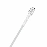 LinkTech K551 Micro USB Metal Başlı Data/Şarj Kablosu 3A 1mt