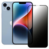 iPhone 14 Plus Hayalet Privacy Gizli Cam Ekran Koruyucu Siyah