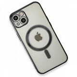 iPhone 14 Plus Kılıf Magsafe Özellikli Lazer Silikon Kapak