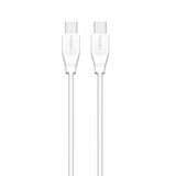 HEPU HP619T QC3.0 20W Çift Çıkış Şarj Aleti Type-C-Type-C Kablo Set